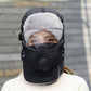 Bonnet thermique avec masque à valve respiratoire amovible