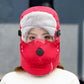 Bonnet thermique avec masque à valve respiratoire amovible
