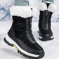 🔥Bottes de neige antidérapantes et chaudes avec fermeture éclair pour femmes👢