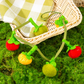 ✨Filet à chat interactif en forme de fruit