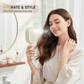 🎉 Brosse Électrique Cheveux – Spray Hydratant, Massage & Lissant Instantané ✨📦