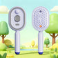 🎉 Brosse Électrique Cheveux – Spray Hydratant, Massage & Lissant Instantané ✨📦