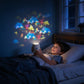 Projecteur de lumière LED dynamique et rotatif