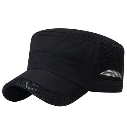 💪Outdoor Mesh Panel Flat Top Cap