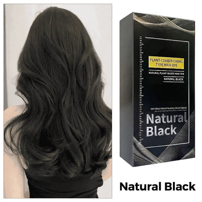 ⏰Teinture Capillaire Végétale à Peigner – 3 Nuances, 100ml, Formule Douce, Couvre Cheveux Blancs, Kit Complet✨