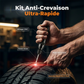 🛞Kit de réparation pour pneus tubeless en coffret aluminium